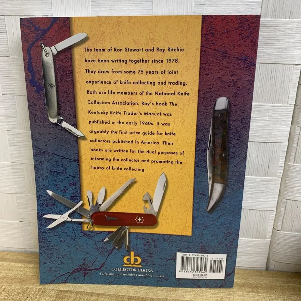 Collector Books Big Book of Pocket Knives 2nd Ed by Stewart & Ritchie 2005